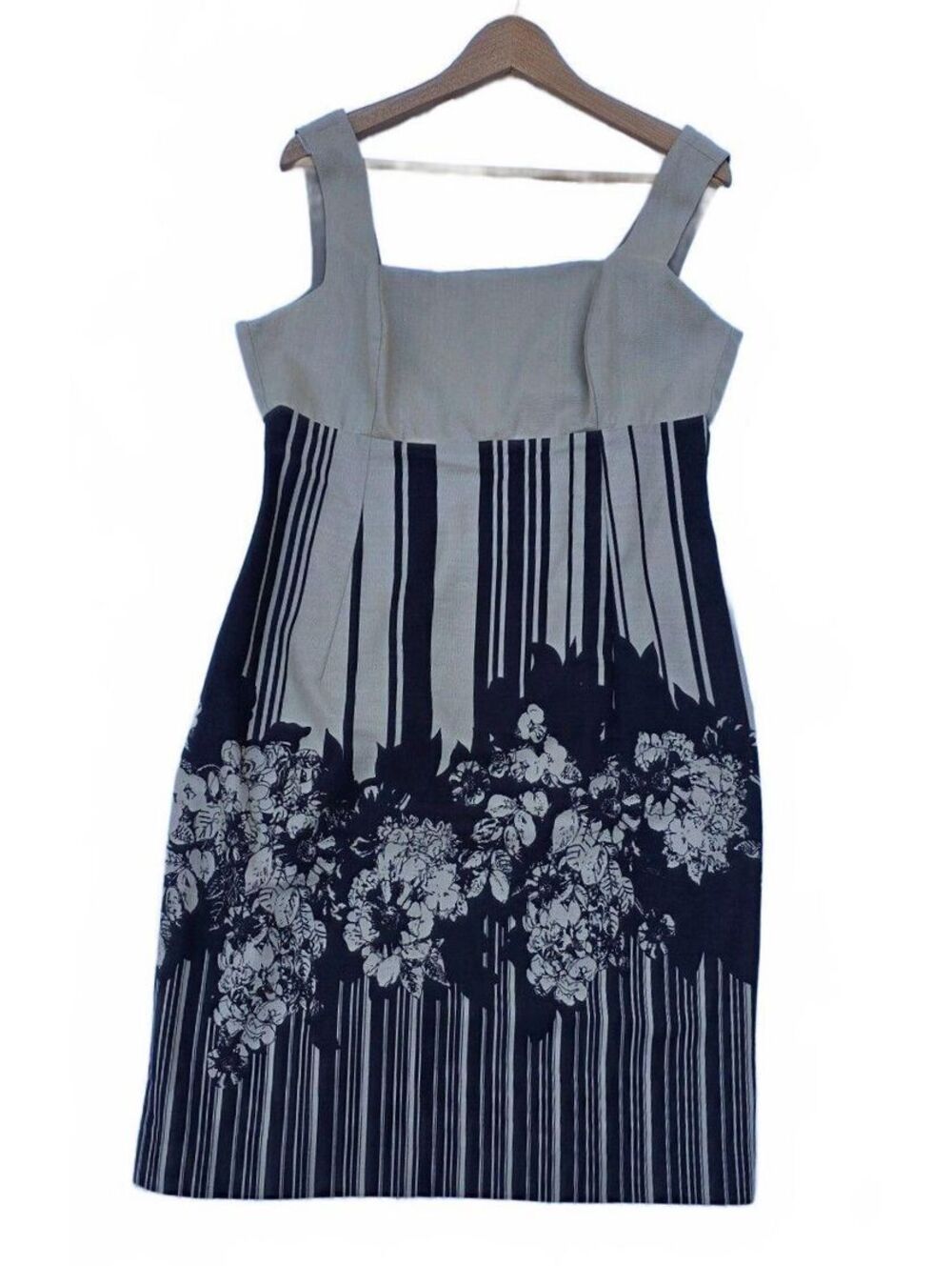 Vintage Y2K Sweet Chemise Graphic Dress - 100% Cotton Made in Canada Size 12